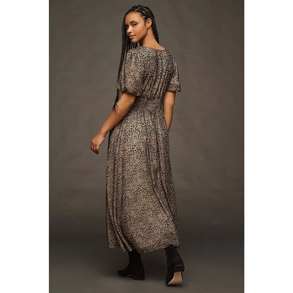 Anthropologie The Katerina Button-Front Dress: Velvet Edition $230 SIZE 6