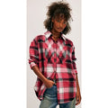 Free People We the Free Layla Plaid Button Down Shirt