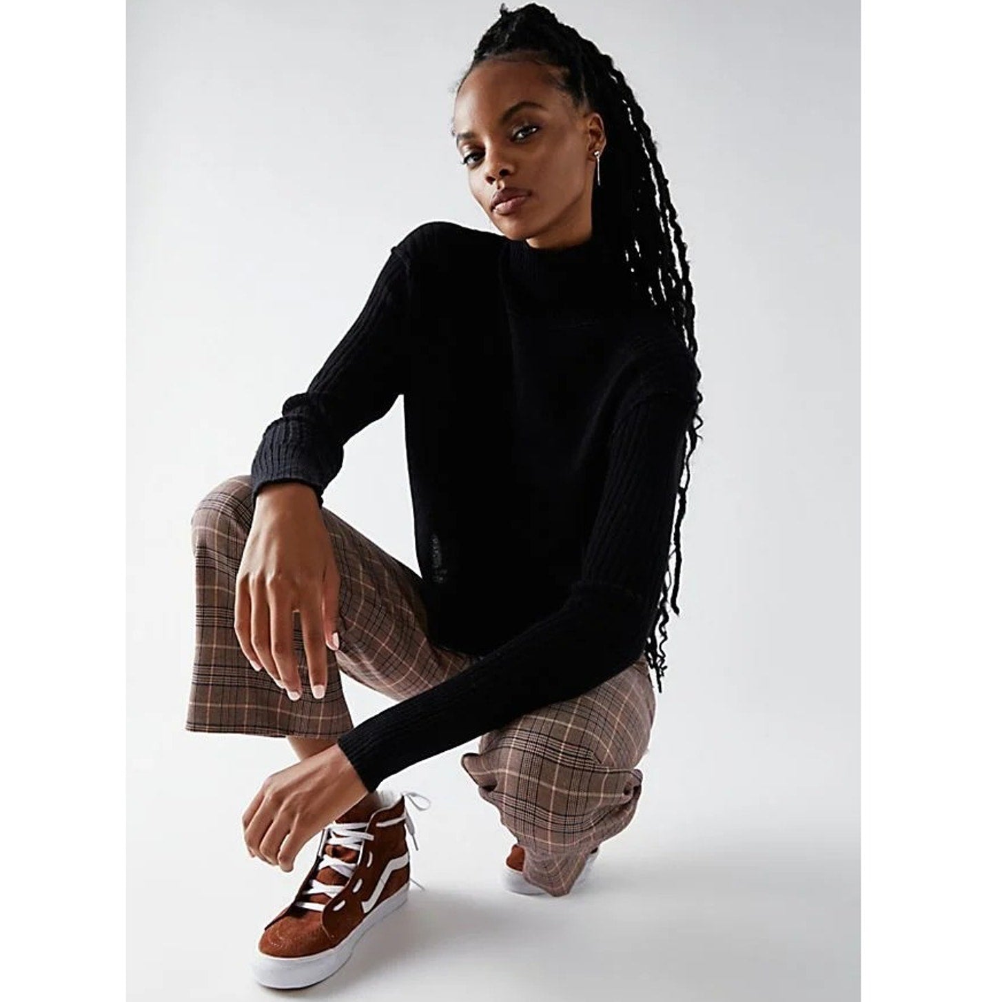 Free People Aubrey Cashmere Turtleneck Sweater