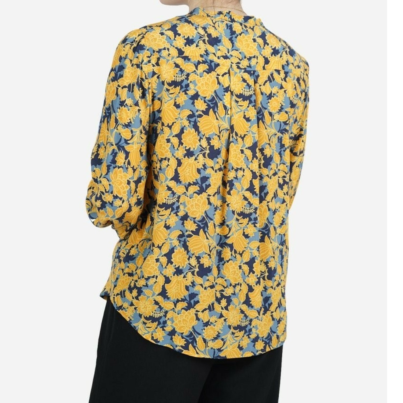 NEW Just Female Tanner Button Shirt - Jordan Floral Small Long-Sleeve