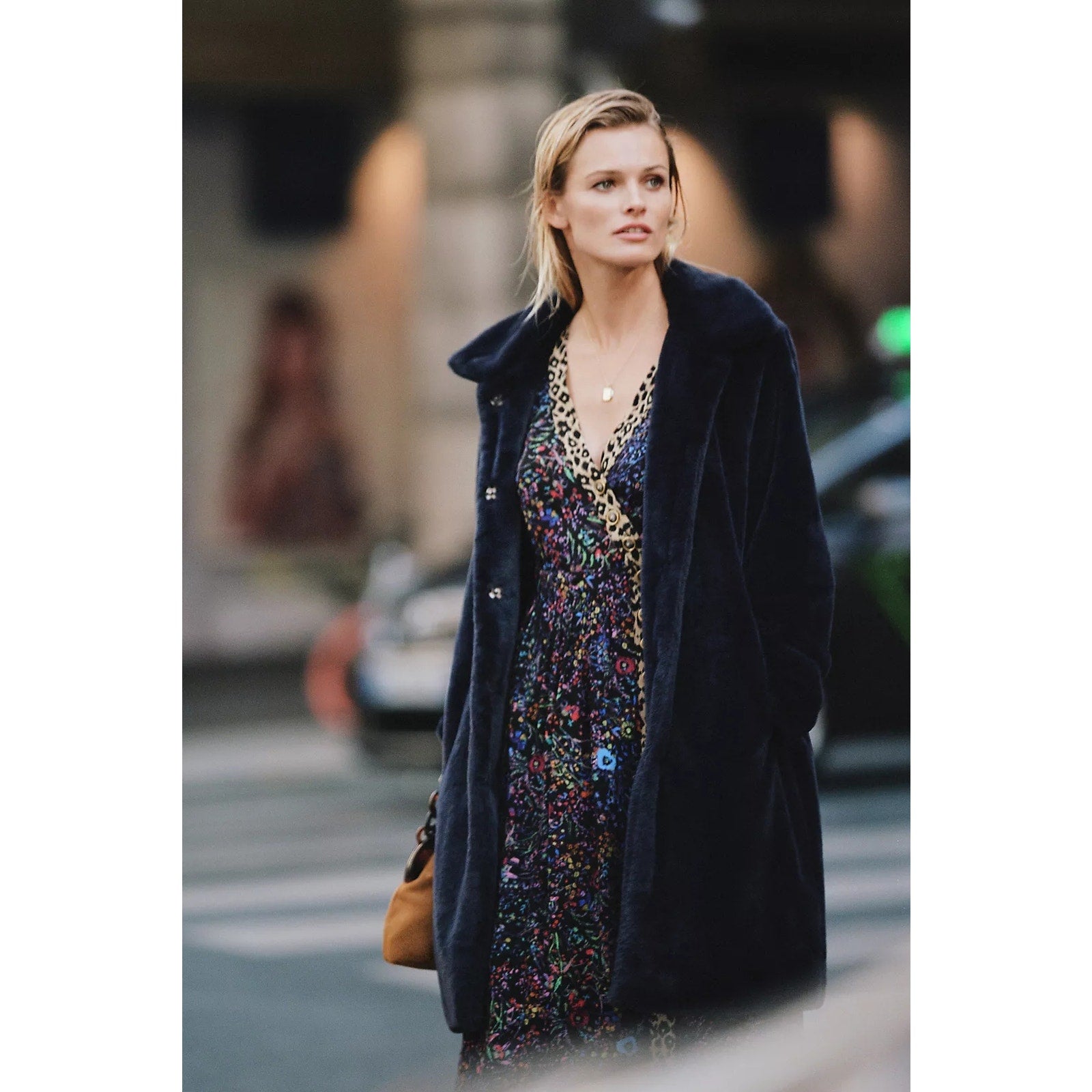 New ANTHROPOLOGIE by Maeve Morgan Dress $148 SIZE 2 Black Floral Motif