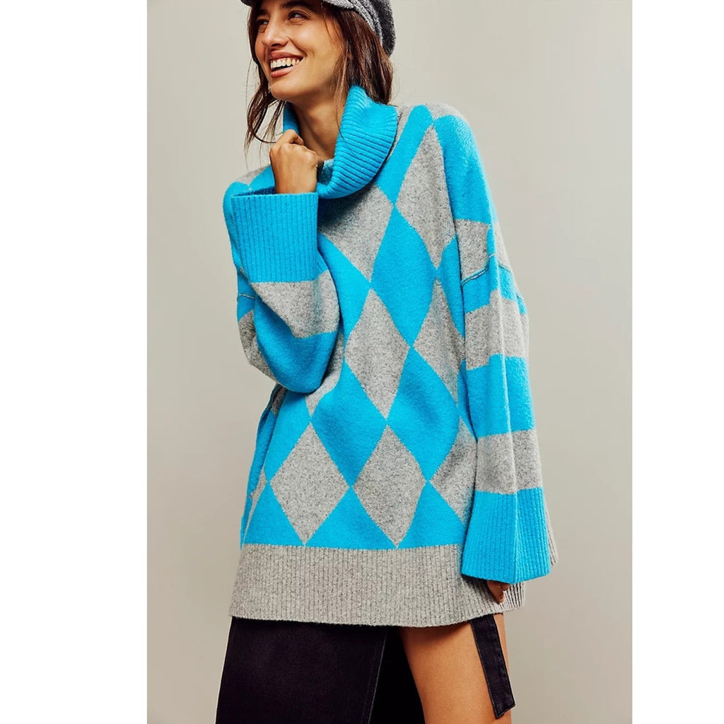 Free People Harley Turtleneck Pullover Sweater