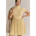 Anthropologie The Thea Twofer Sweater Dress: Short-Sleeve Mini $148 PLUS 1X