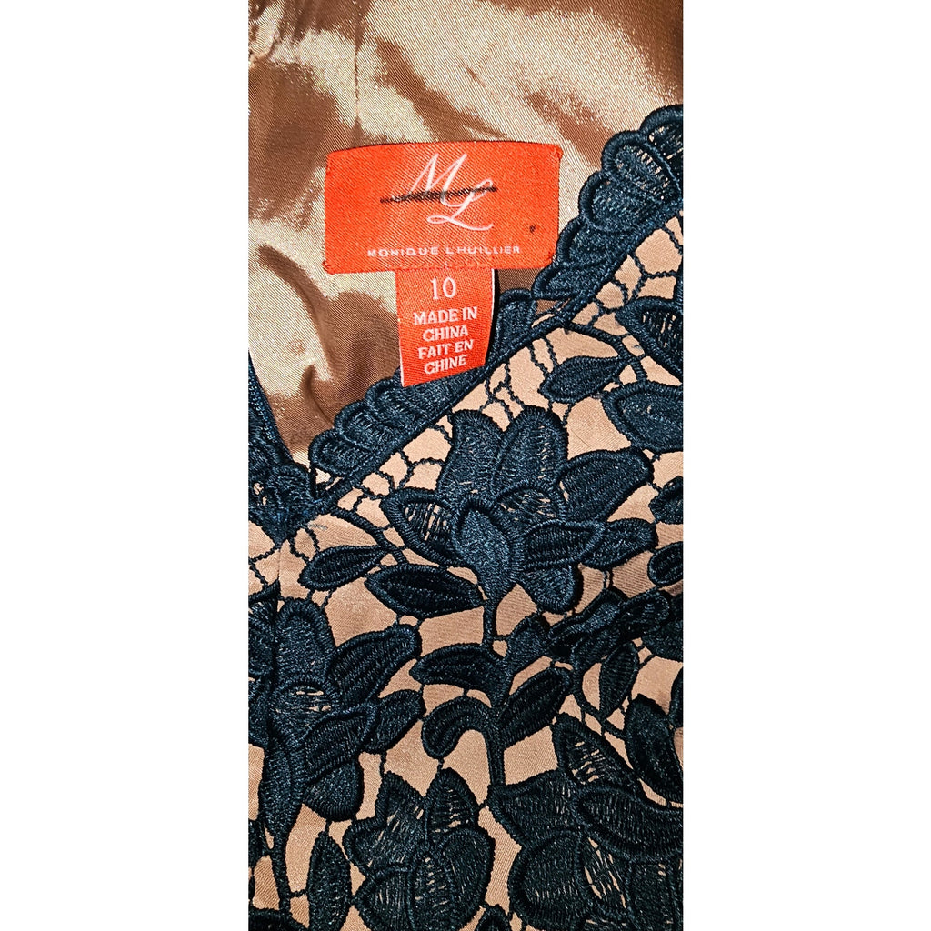 Anthropologie Monique Lace V-Neck Jumpsuit