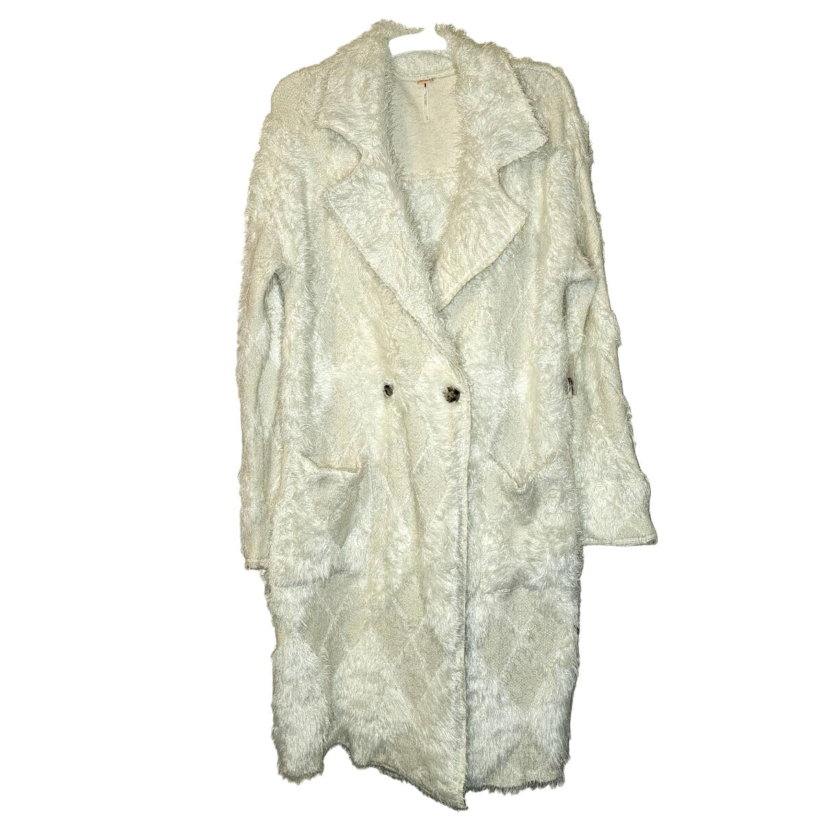 Free People David Cardi Fuzzy Coatigan