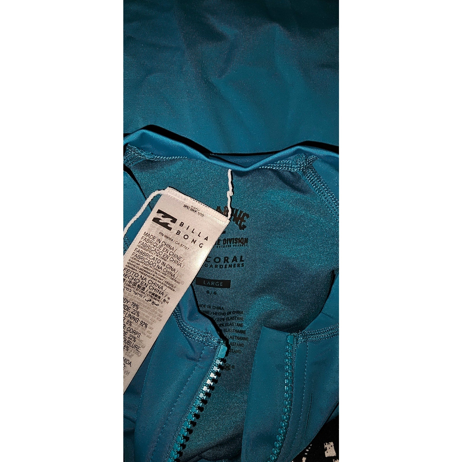 URBAN OUTFITTERS Billabong X Coral Gardeners Spring Wetsuit LARGE Blue Urban Outfitters