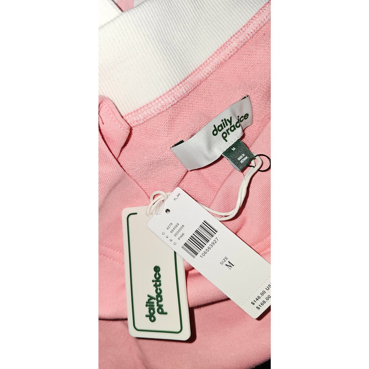 Anthropologie Daily Practice Twofer Long-Sleeve Maxi Dress MEDIUM Pink Anthropologie