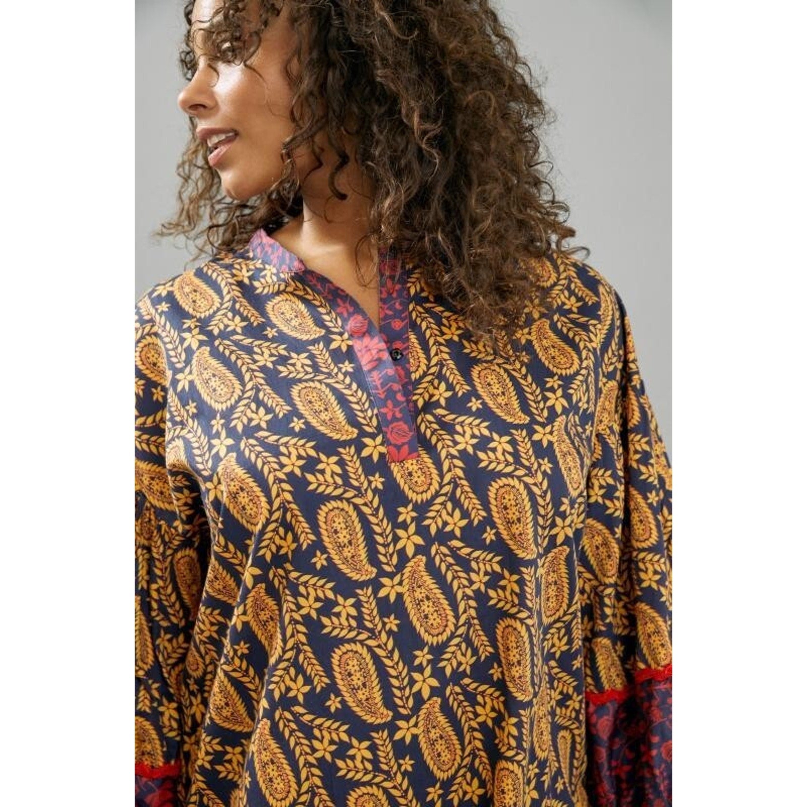 NEW Anthropologie Sachin + Babi Celestine Paisley Tunic Dress Size XS