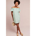 New Anthropologie COREY LYNN CALTER Bayside Off-The-Shoulder Dress $158 XSP / SP