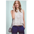 NEW Anthropologie Makam Double-Layer Tank by Lilla Size Small Retails $118