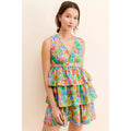 New Hope for Flowers by Tracy Reese Floral Printed Tiered Mini Dress $253 XL