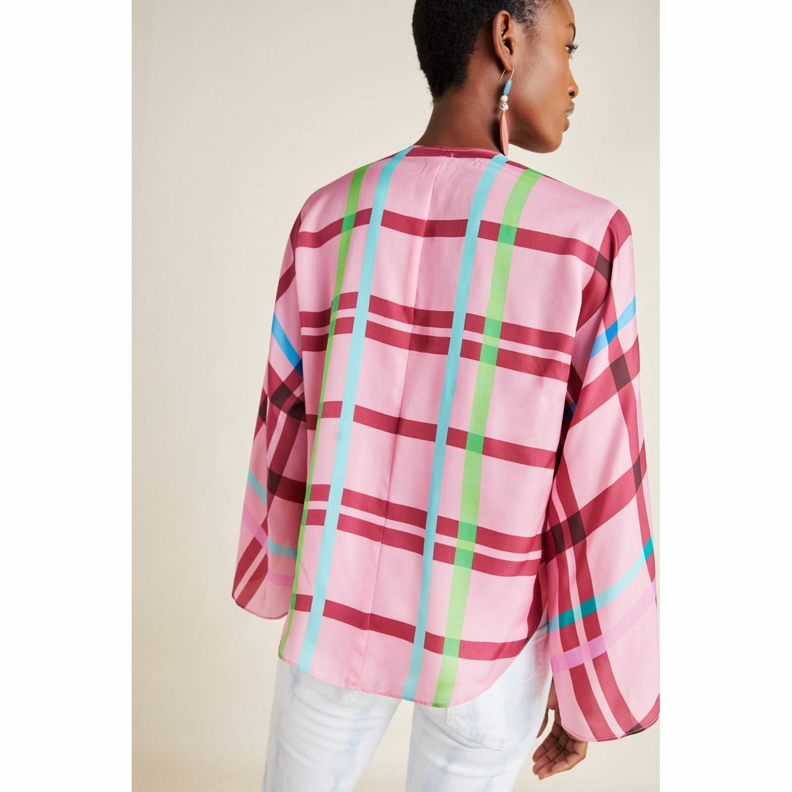 Anthropologie Guapa Carrie Gingham Blouse