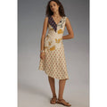New ANTHROPOLOGIE Plenty by Tracy Reese Sleeveless Asymmetrical Midi Dress SMALL