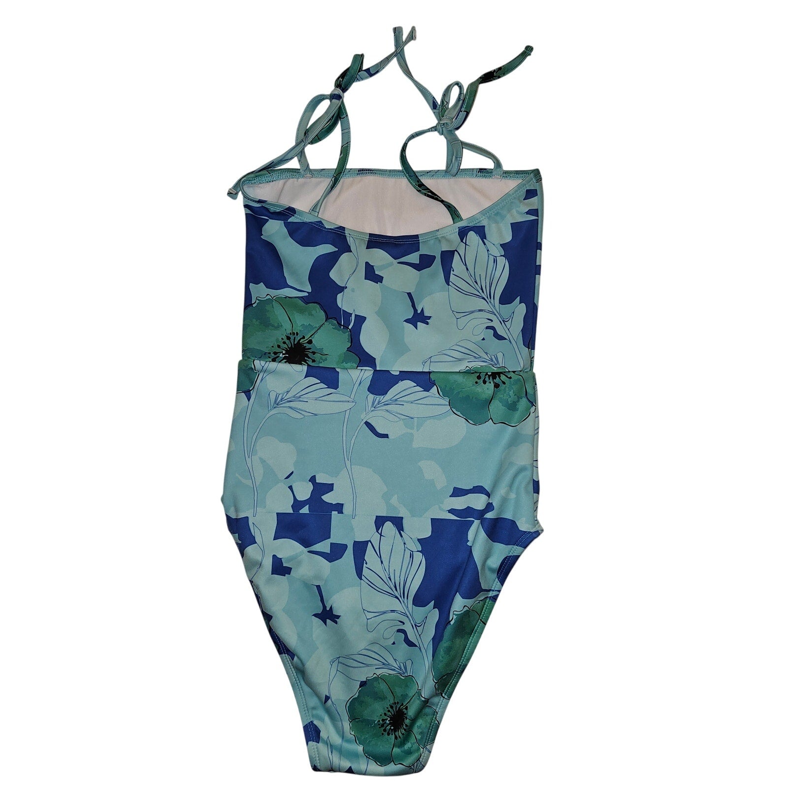 New FREE PEOPLE Roopa x Beth Richards Straight Floral One-Piece SWIMSUIT $250 XS