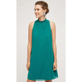 New Anthropologie by Meadow Rue Swiss Dot Halter Mini Dress $138 Green Small