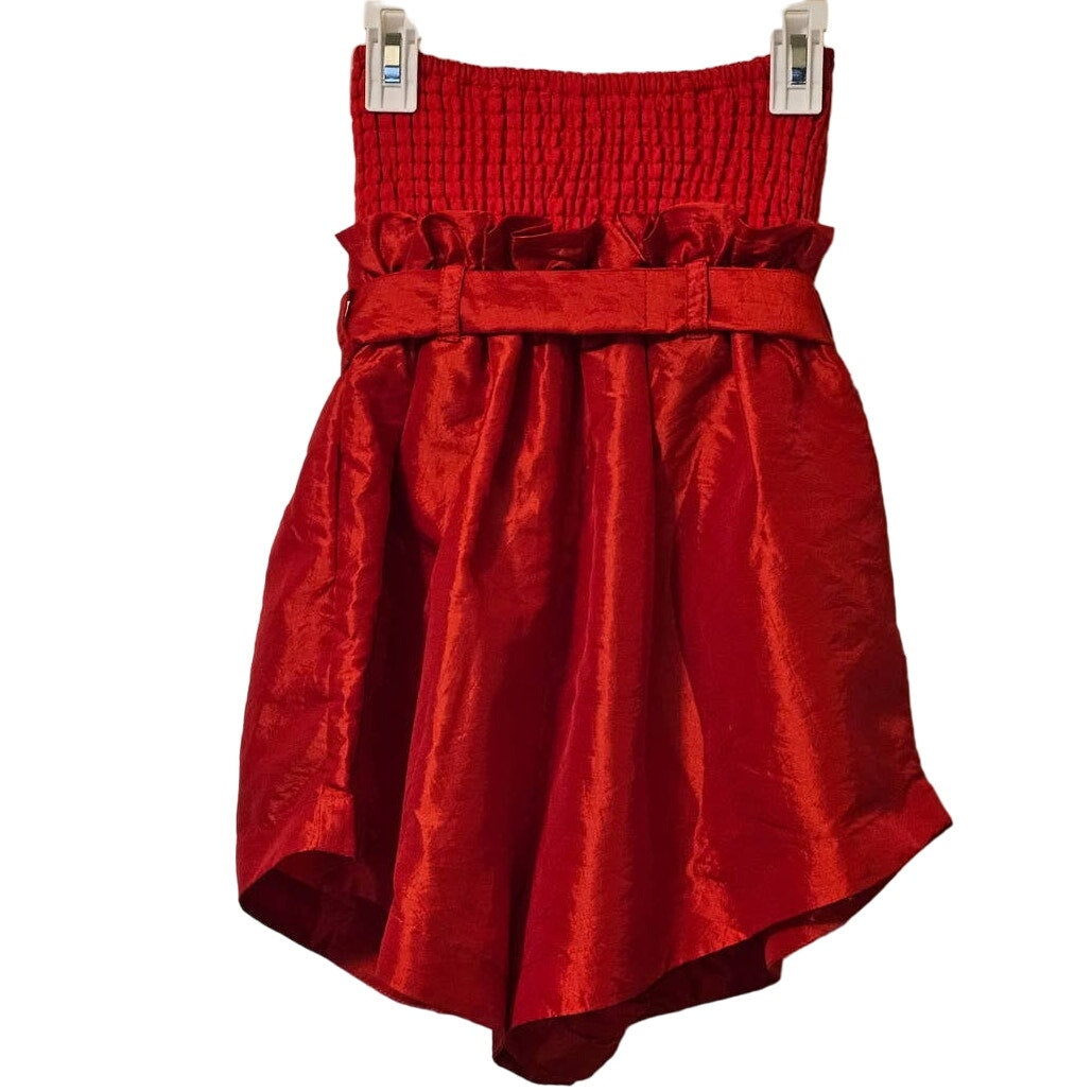 Free People Filmore Strapless Special Occasion Romper