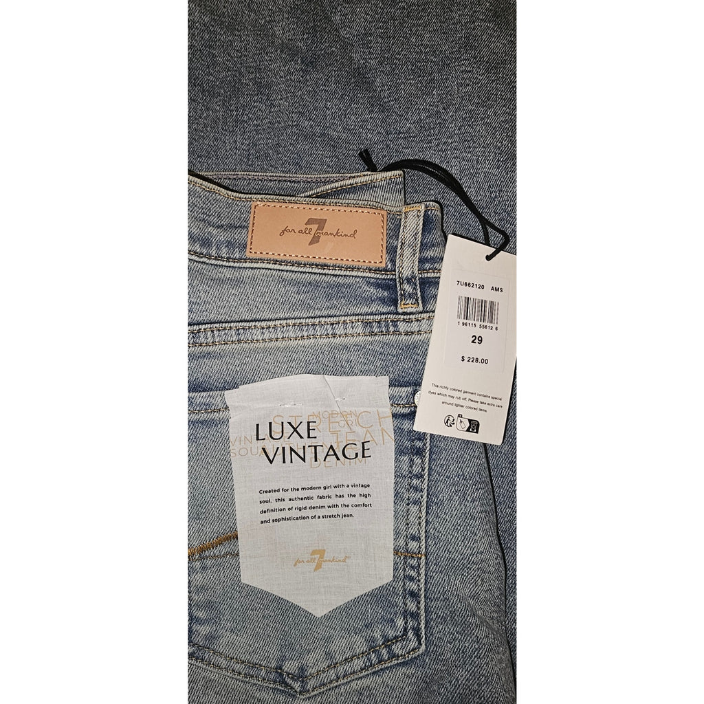Anthropologie All Mankind Lotta Mid-Rise Wide-Leg Jeans