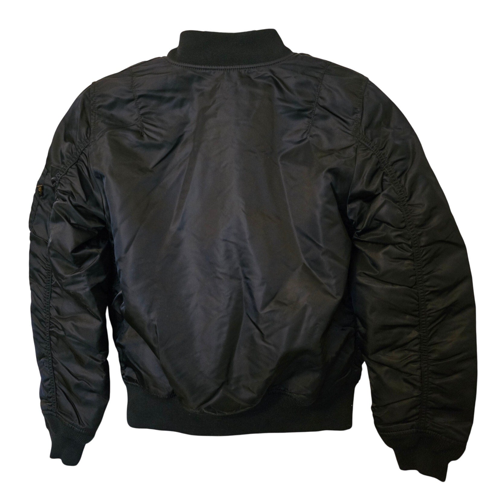 New Free People x Alpha Industries Ma-1w Bomber Jacket $200 SMALL Black