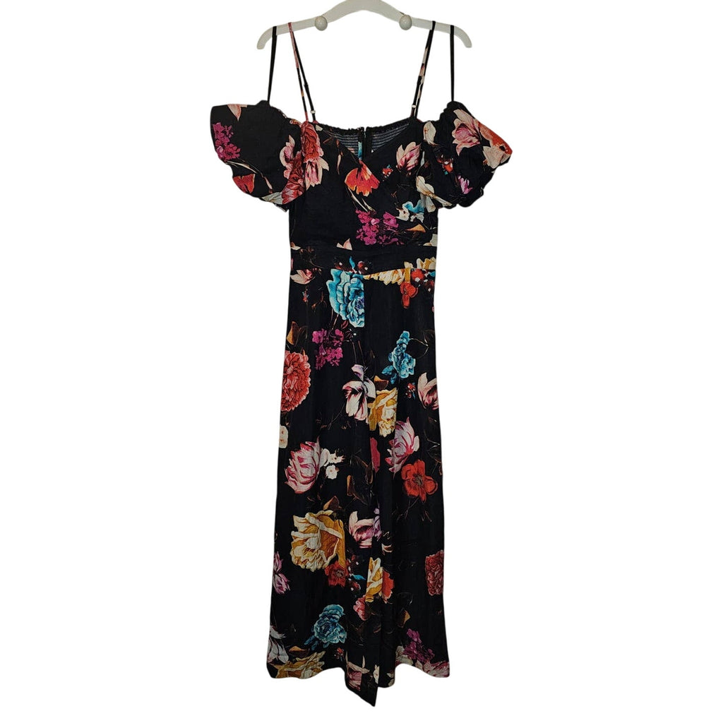 Anthropologie Ranna Gill Off-The-Shoulder Jumpsuit