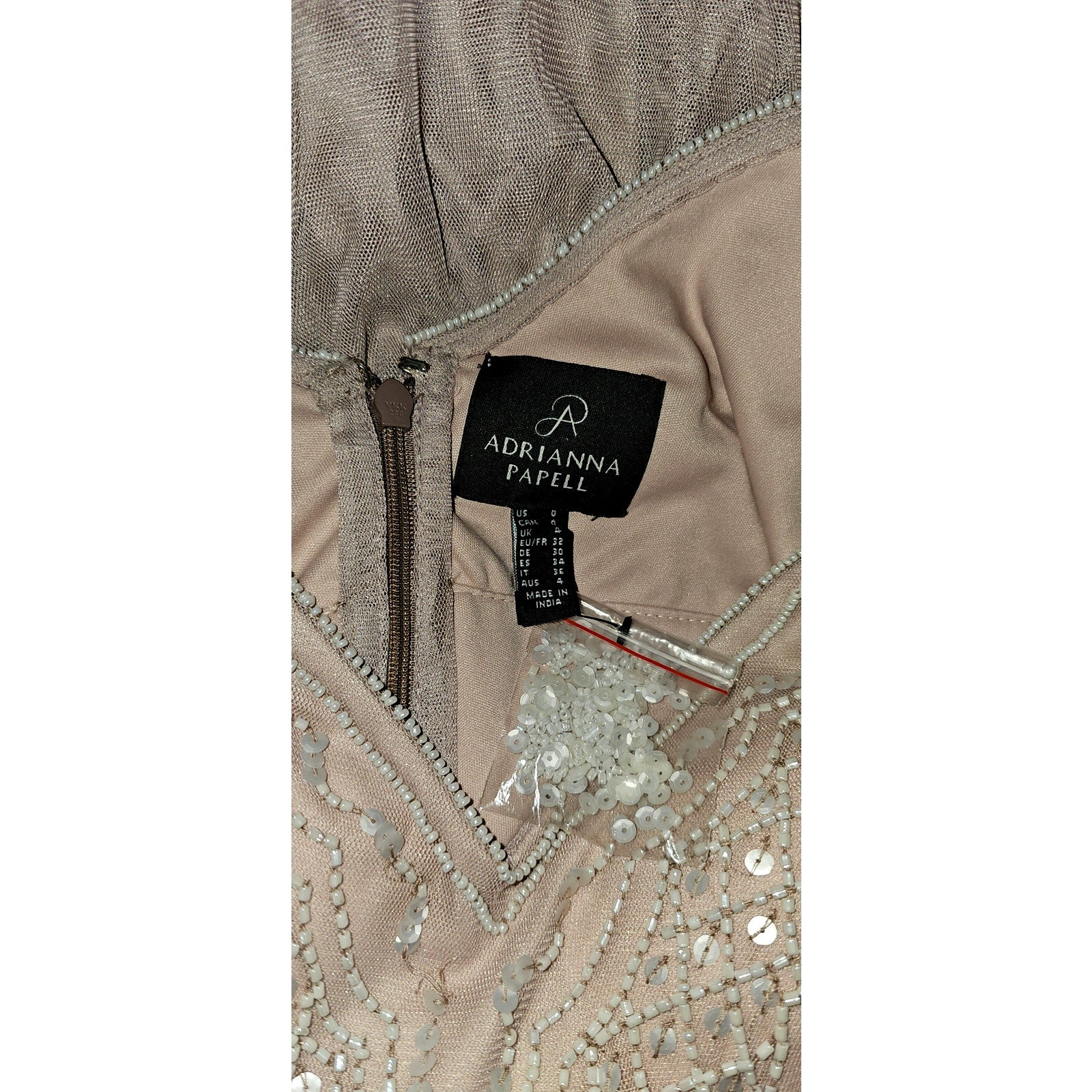 New Anthropologie BHLDN Aida Dress by Adrianna Papell $280 SIZE 0