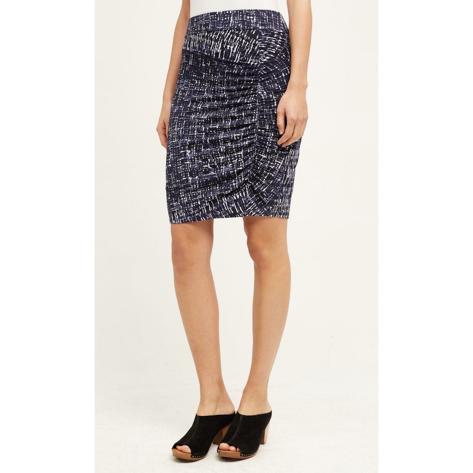 New Anthropologie Weston Wear Daphne Mini Skirt Black $98 Size XS