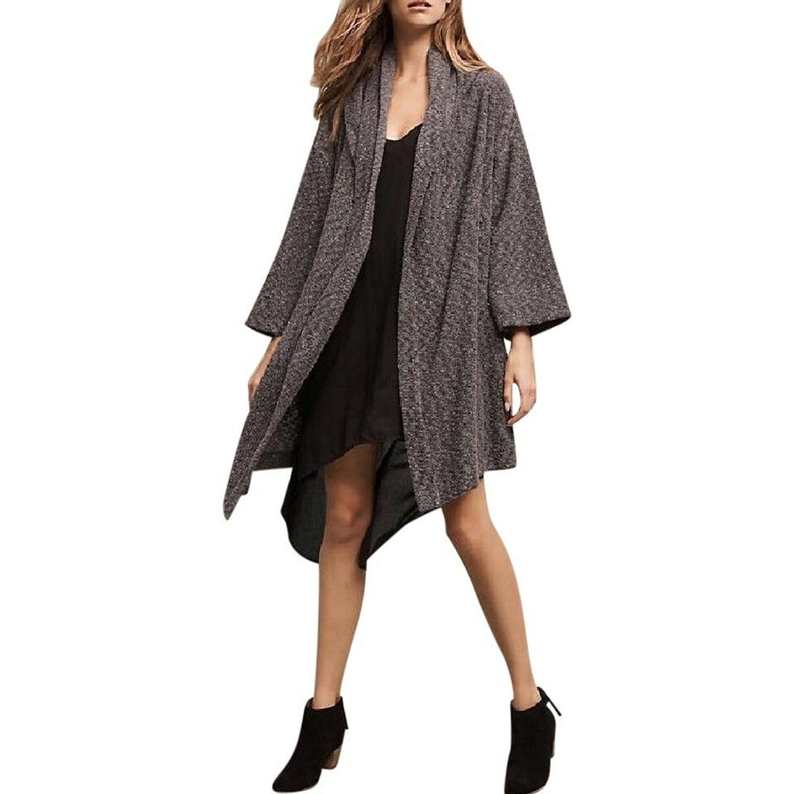 NEW Anthropologie Saturday Sunday Ingleside Cardigan XS/S Metallic Shimmer