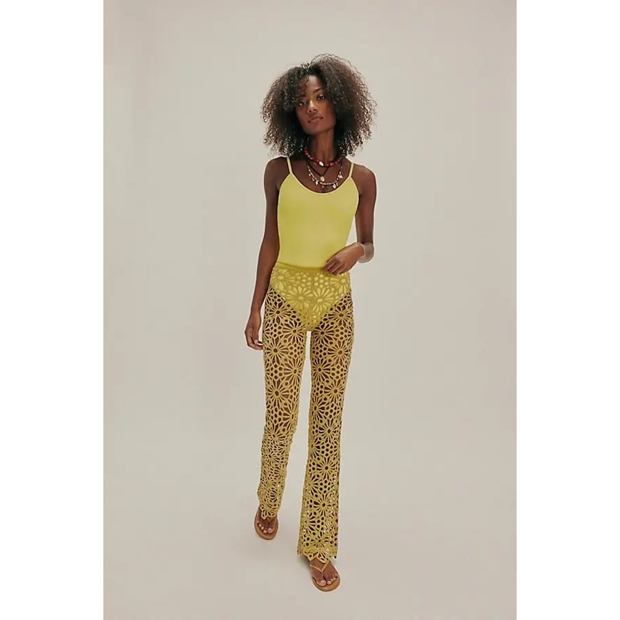 Free People Lace Boot Pants by Norma Kamali