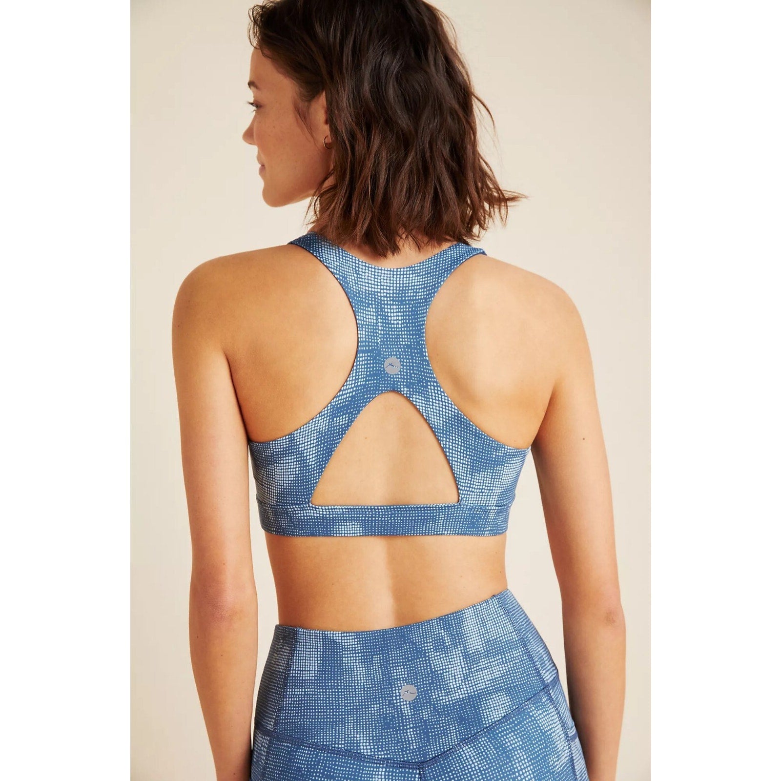 NEW Anthropologie Blue Gottex Sophia Active Wear Set Size Small
