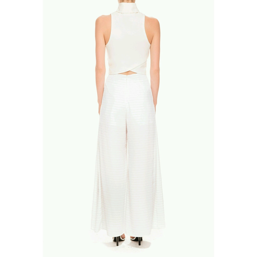 NEW The Fifth Label Women's White Back Streets Pant Size Small Retails $105