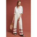 NEW Anthropologie $180 Hvar Striped Wide-Leg Knit Pants By Azulu Size 4