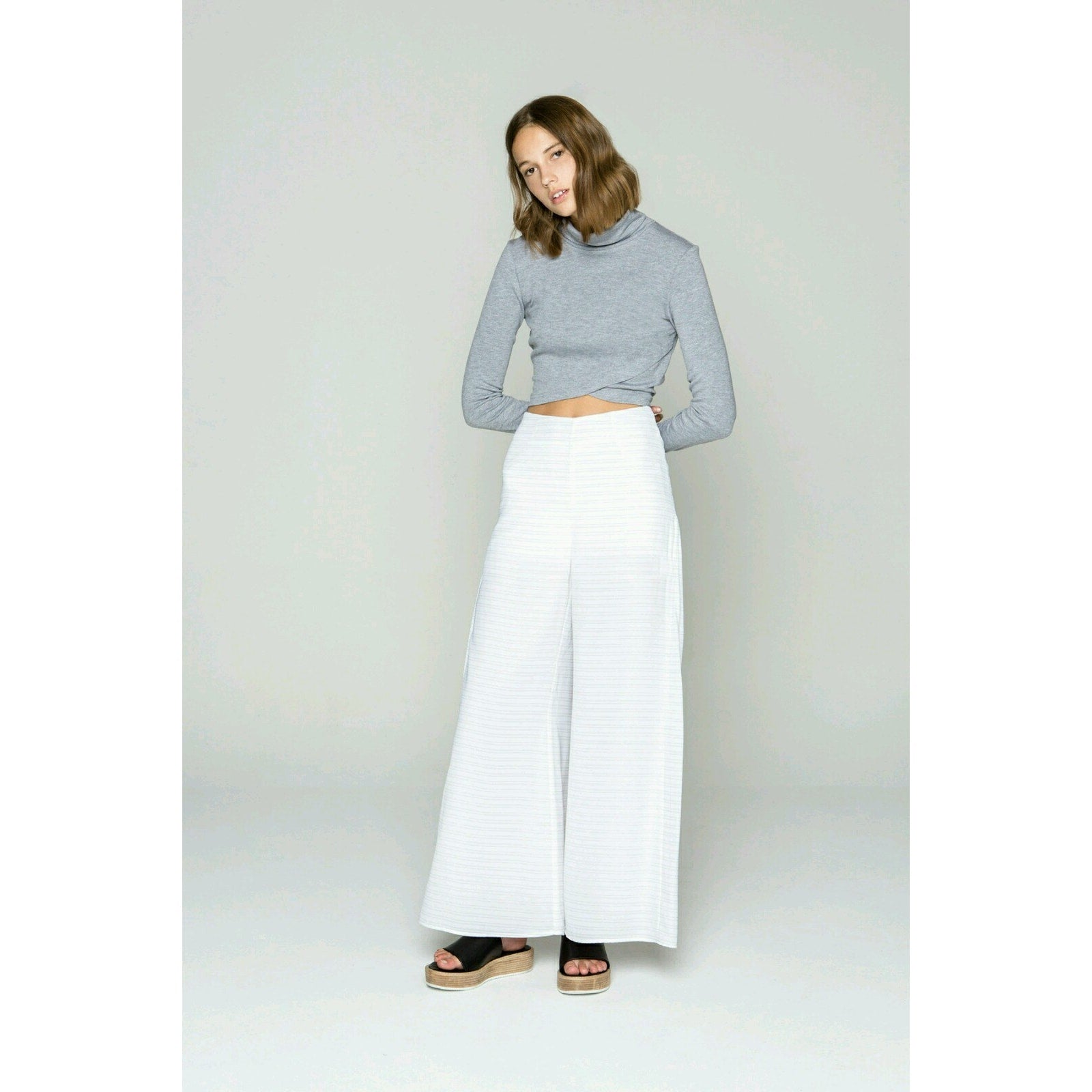 NEW The Fifth Label Women's White Back Streets Pant Size Small Retails $105