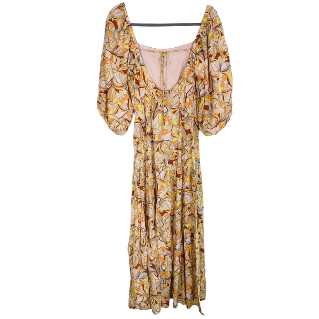 New Anthropologie L SPACE Bahia Dress RESORTWEAR $200 SMALL Soulshine Floral