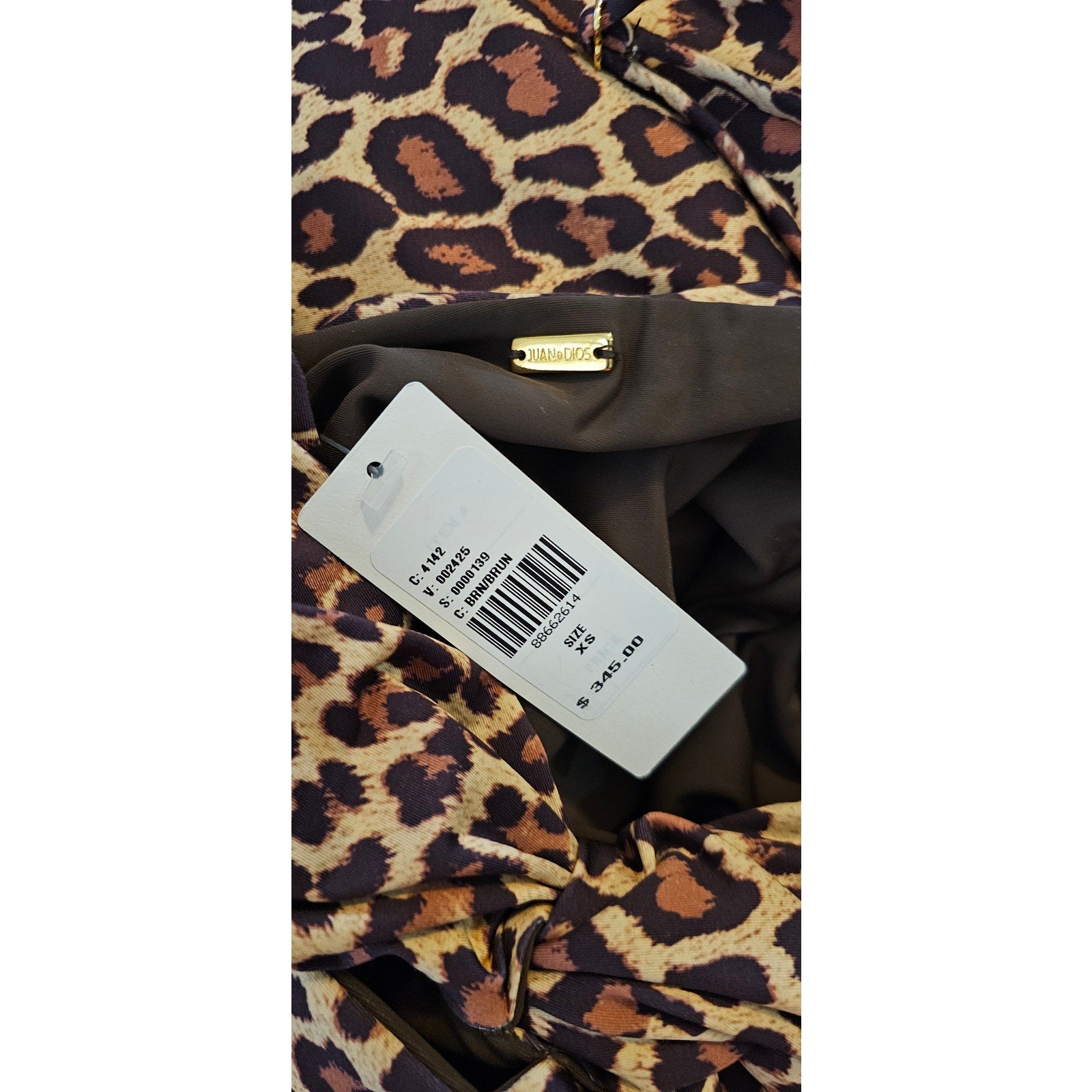 Anthropologie x Juan de Dios Malaga One-Piece Swimsuit $345 X-SMALL Jaguar