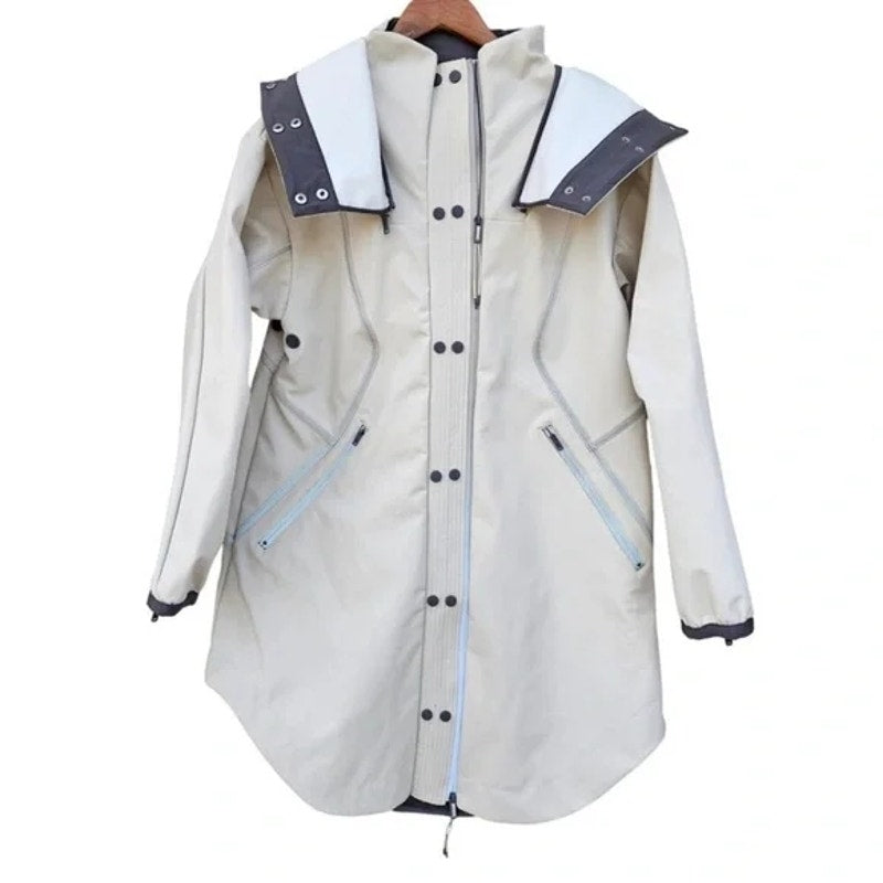 Free People Moon Magic Reflective Rain Parka