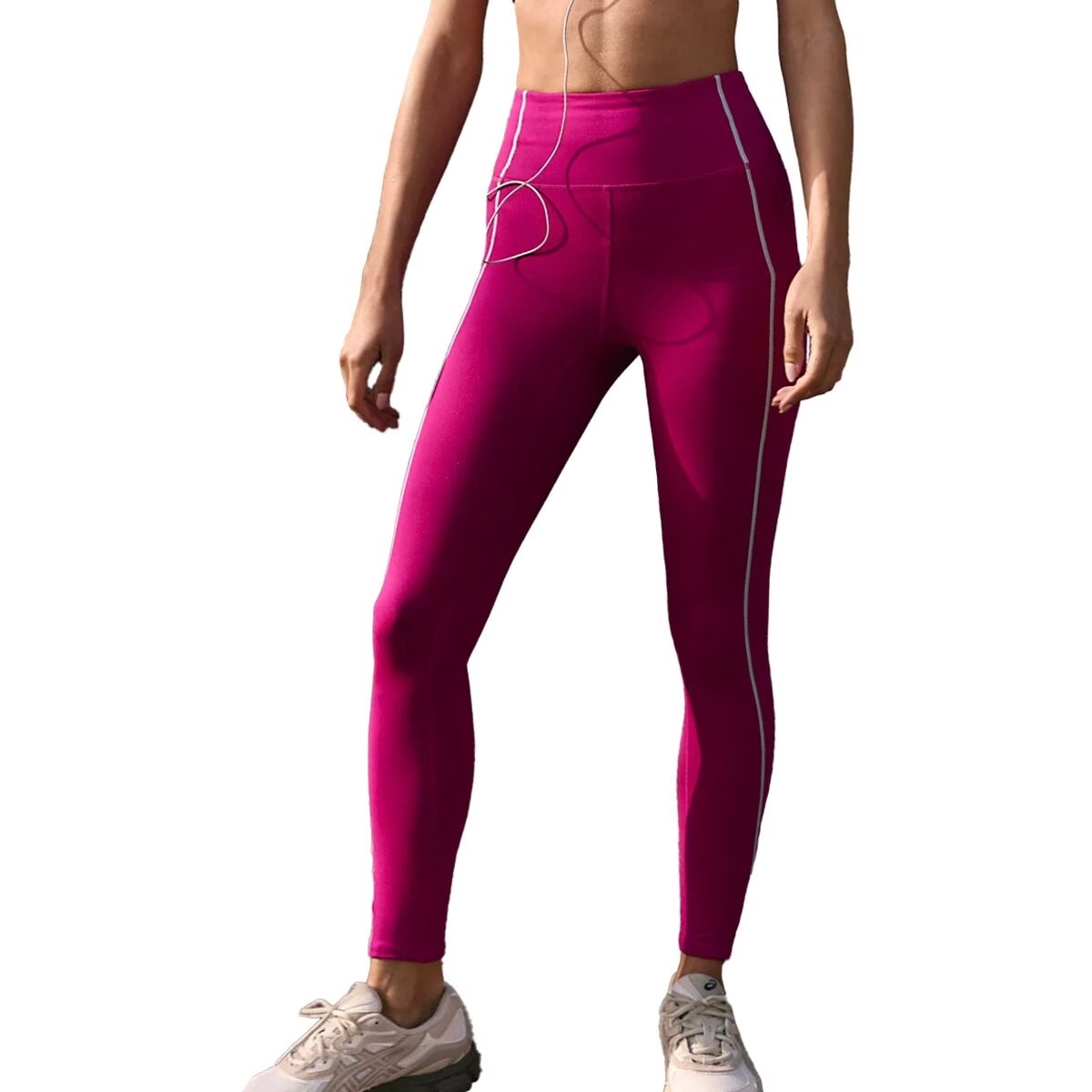 Free People MOVEMENT You're A Peach Leggings MEDIUM Berry Bliss POCKETS Free People