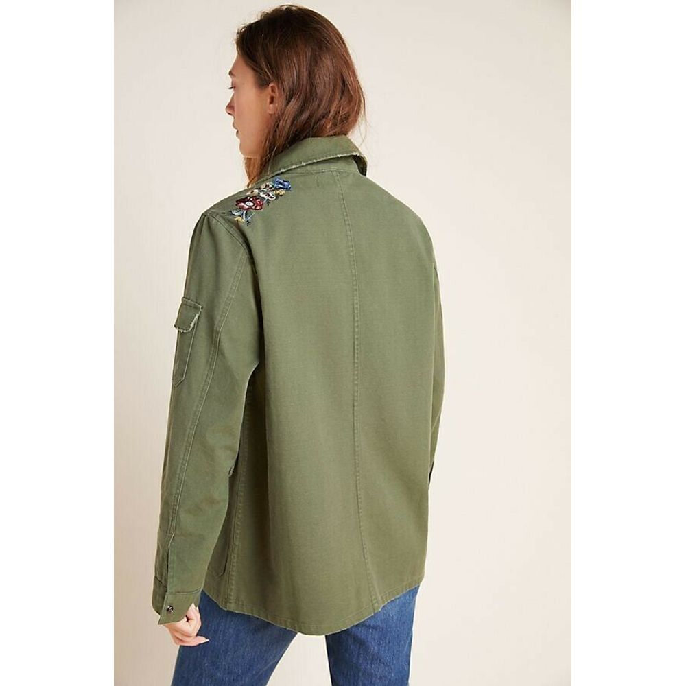 Anthropologie Dolan Left Coast Payton Embroidered Utility Jacket XS Anthropologie