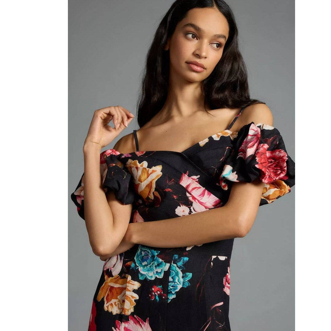 Anthropologie Ranna Gill Off-The-Shoulder Jumpsuit