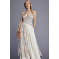 By Anthropologie Sheer Curtain MAXI Top $130 X-SMALL Pink Floral