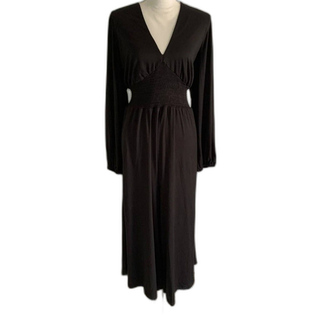 Anthropologie Hutch V-neck Wide-Leg Jumpsuit