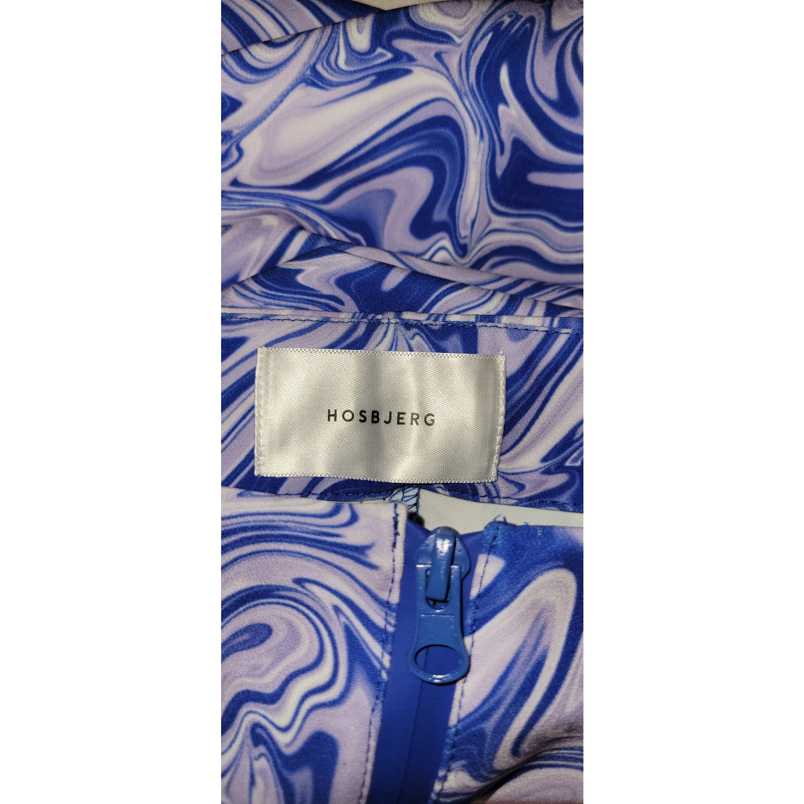 New Urban Outfitters Hosbjerg Adele Printed Flare Pant $208 LARGE  Purple Liquid