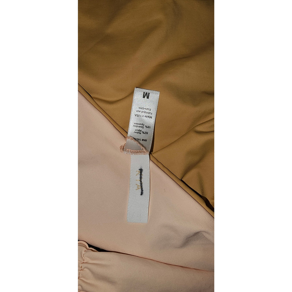 New KYRA Reversible ONE PIECE Swimsuit by KYA (SAND/PEACH)  $167 MEDIUM 6/8