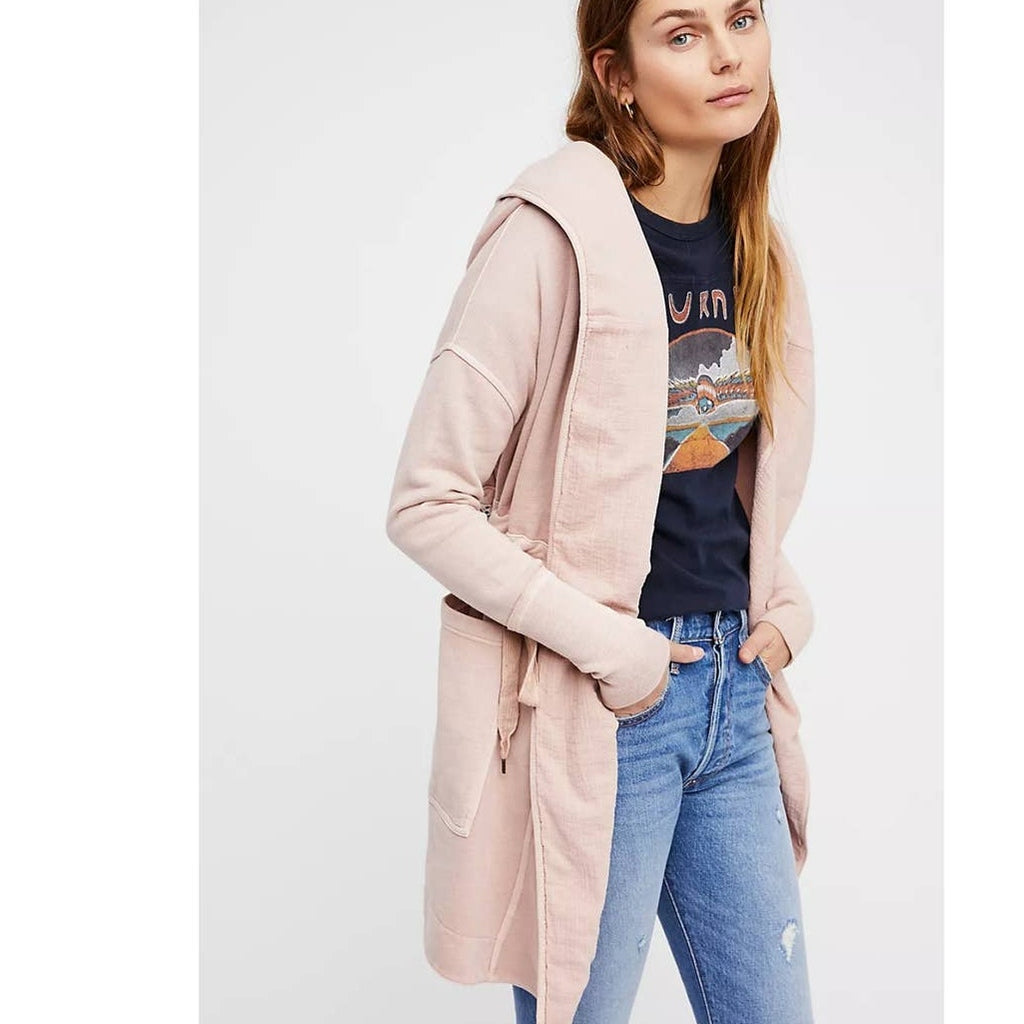 Free People Studio City Cardi $148 SMALL Rose