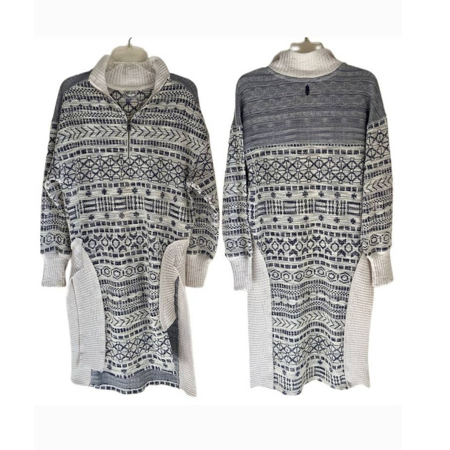 Free People Half Zip Pullover Sweater