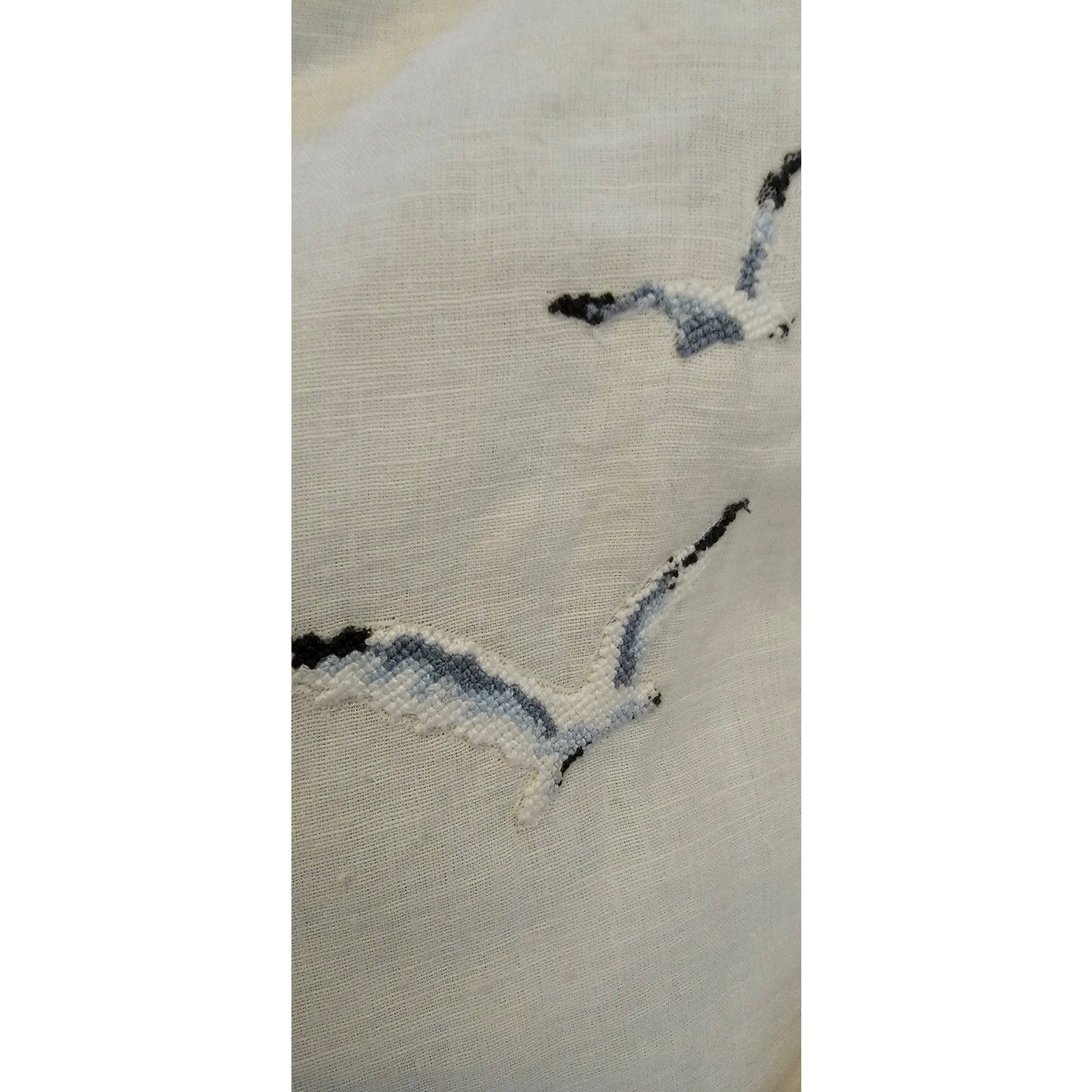 New Intropia Cross Stitch Needlepoint Embroidered Blouse $260 SIZE 38 MEDIUM