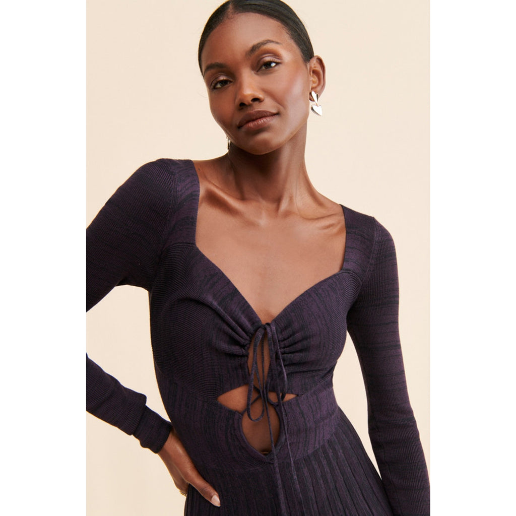 Free People Lady Luck Knit Wide-leg Jumpsuit