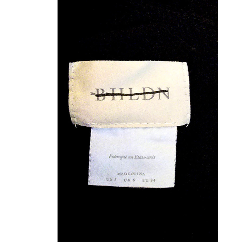 Anthropologie BHLDN Valdis Midi Dress $230 SIZE 2 Black Mother of The Bride