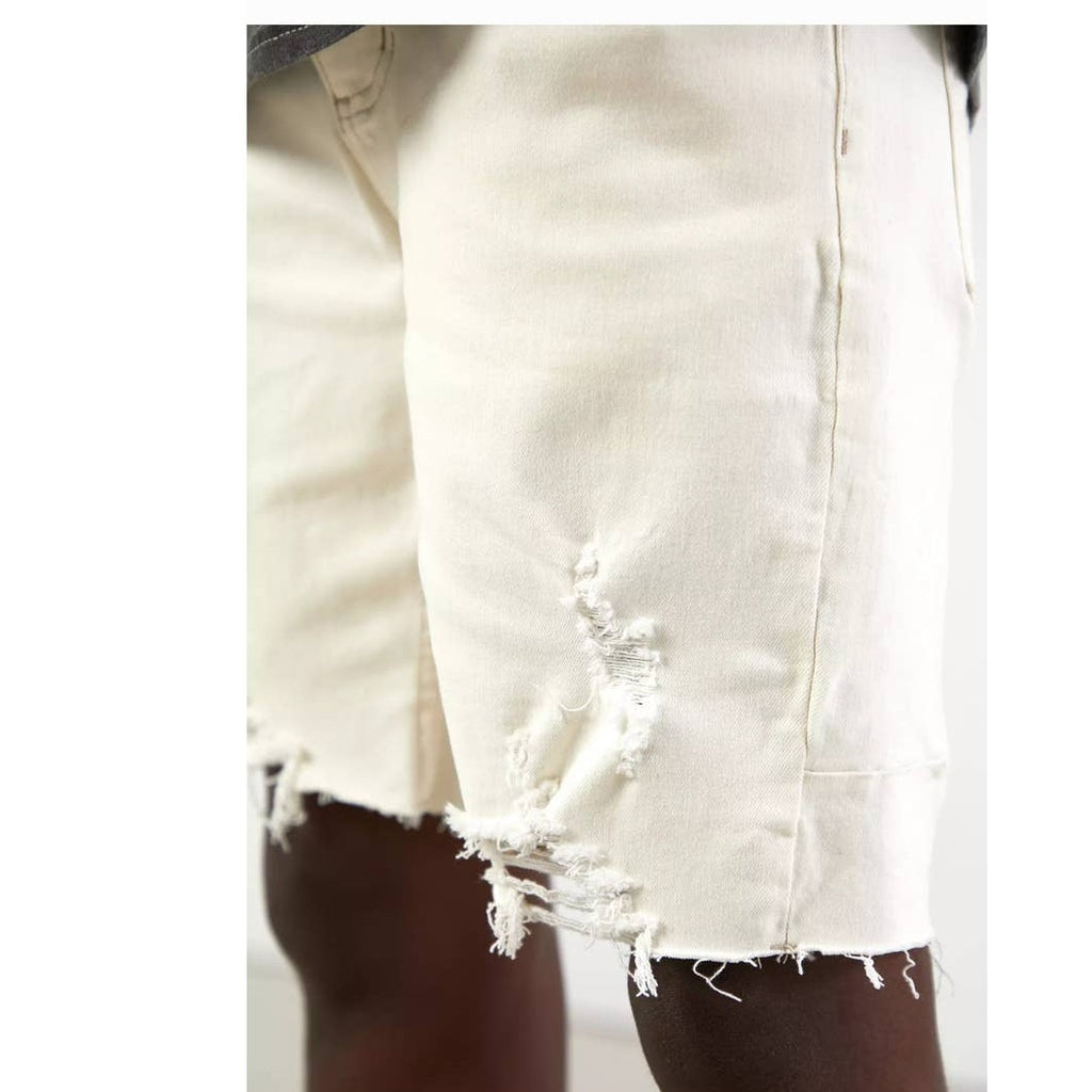 New Urban Outfitters THRILLS Bones Denim Short $85 Men's 32  VINTAGE BONE