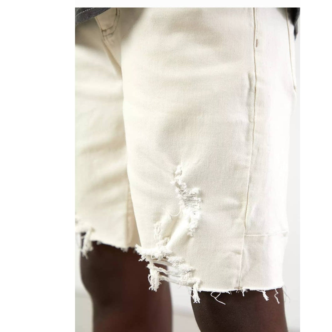 New Urban Outfitters THRILLS Bones Denim Short $85 Men's 32  VINTAGE BONE