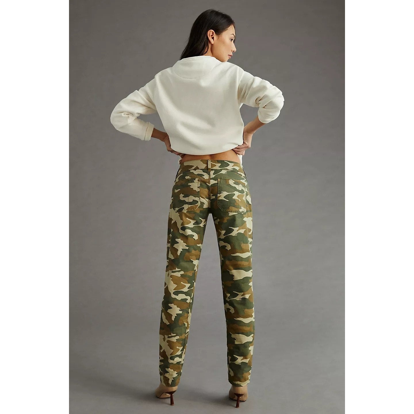 New Anthropologie Pilcro The Wanderer Sequined Low-Rise Pants SIZE 27T
