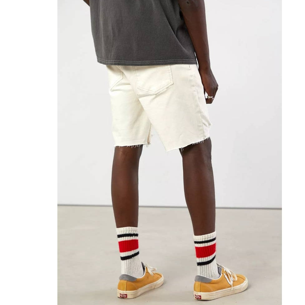 New Urban Outfitters THRILLS Bones Denim Short $85 Men's 32  VINTAGE BONE